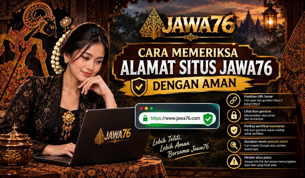 Cara Memeriksa Alamat Situs Jawa76 dengan Aman